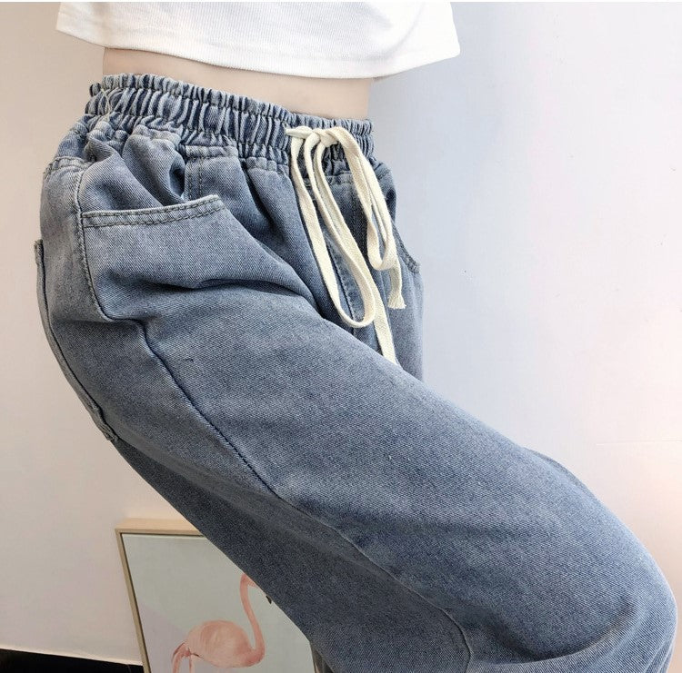 Jeans de talla extra grandes, jeans de mopping.