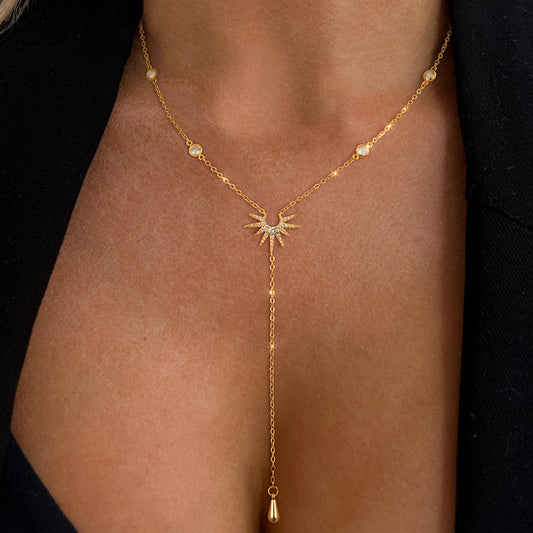 Collar de estrella de seis puntas